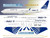 1/144 Scale Decal Copa Airlines 737-9 MAX