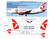 1/144 Scale Decal Czech Airlines 737-500