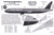 1/144 Scale Decal United Airlines 777-200 Battleship Grey