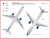 1/144 Scale Decal Aeromexico 757-200 2 Versions