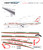 1/144 Scale Decal Royal Air Maroc 757-200