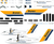 1/144 Scale Decal Brymon European Dash-7