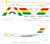 1/144 Scale Decal Ghana Airways VC-10