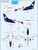 1/144 Scale Decal AEROMEXICO 737-800 / 737-8 MAX