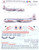 1/115 Scale Decal American Airlines Electra Final