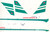 1/200 Scale Decal Cathay Pacific 747 2 Sets