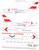 1/144 Scale Decal Austrian A310-300