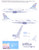 1/144 Scale Decal JetBlue Vacations A-320 2019