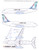 1/144 Scale Decal First Air 737-200 Aurora 2016