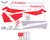 1/144 Scale Decal Avianca A-320 2013