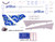 1/144 Scale Decal JetBlue A-320 2019