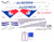1/144 Scale Decal AirSERBIA A-319 2013