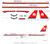1/144 Scale Decal Meridiana A-320