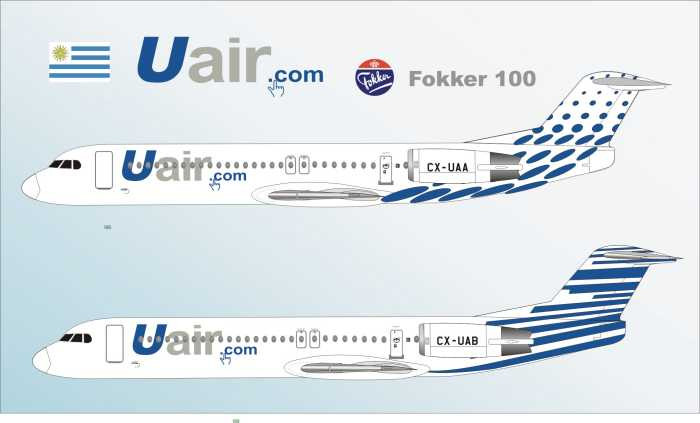 1/144 Scale Decal Uair.com F-100 Stripes