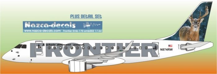 1/144 Scale Decal Frontier Emberair 170 Deer