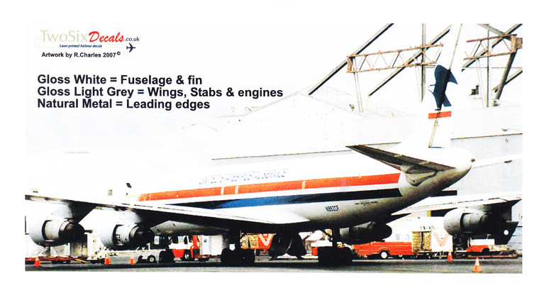 1/144 Scale Decal USPS DC8-54AF