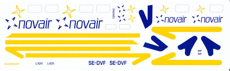 1/144 Scale Decal Nova Air L1011-500