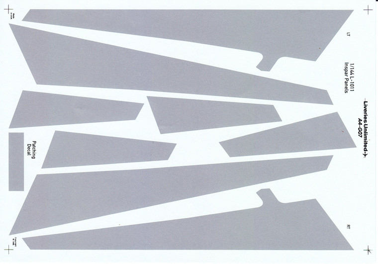 1/144 Scale Decal Coroguard L-1011