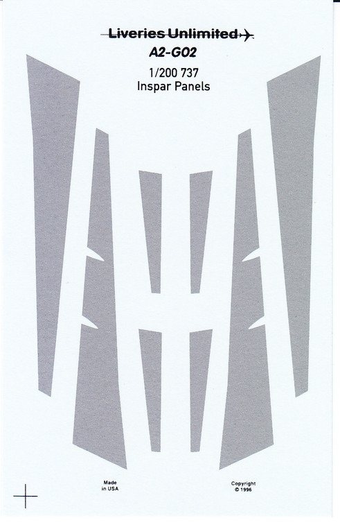 1/200 Scale Decal Coroguard 737