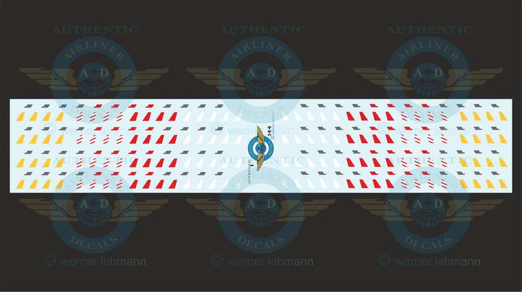 1/144 Scale Decal Universal Antennas