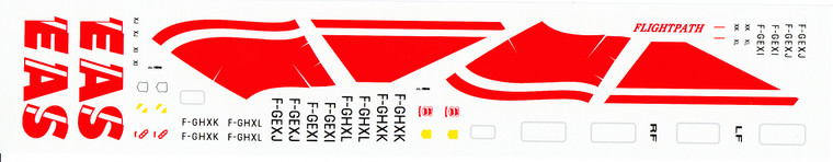 1/144 Scale Decal EAS France 737-200