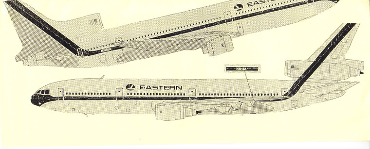 1/144 Scale Decal Eastern DC10-30 / L-1011
