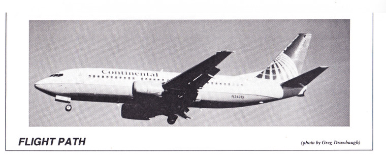 1/200 Scale Decal Continental 737-300