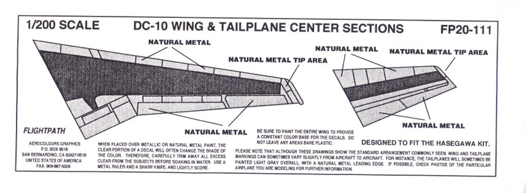 1/200 Scale Decal Coroguard DC-10