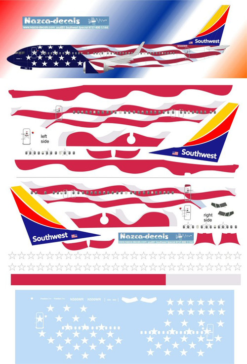 Autocollant / Sticker Southwest Airlines - Neuf - Réf 12021767
