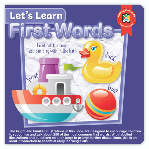 Board Book - Let's Learn First Words