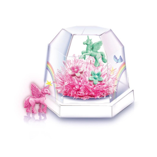 Crystal Growing - Unicorn Crystal Terrarium