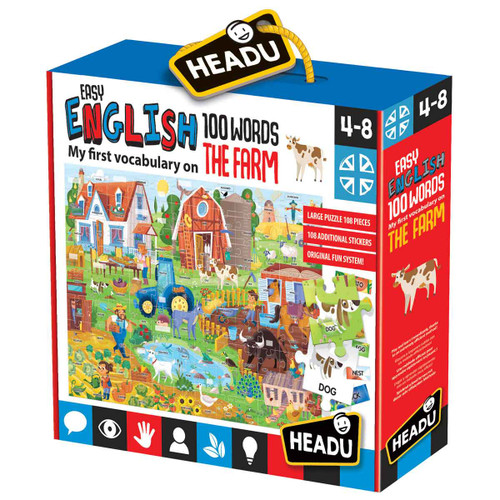 Easy English 100 Words - Farm