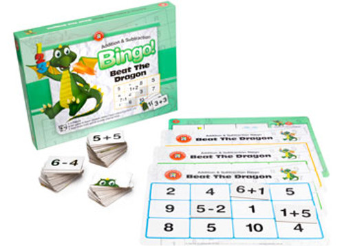 Bingo - Beat the Dragon - Addition and Subtraction