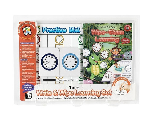 Wipe-Clean Learning Set - Time
