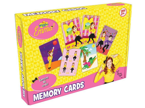 The Wiggles Emma Memory Cards