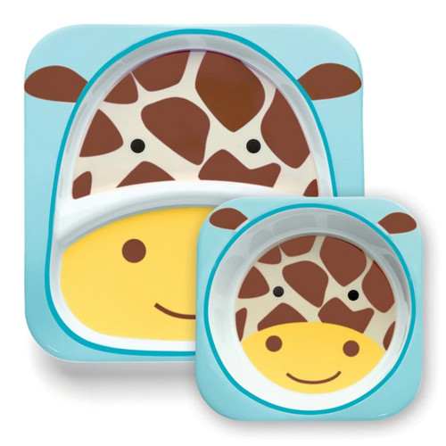 Zoo Melamine Set - Giraffe