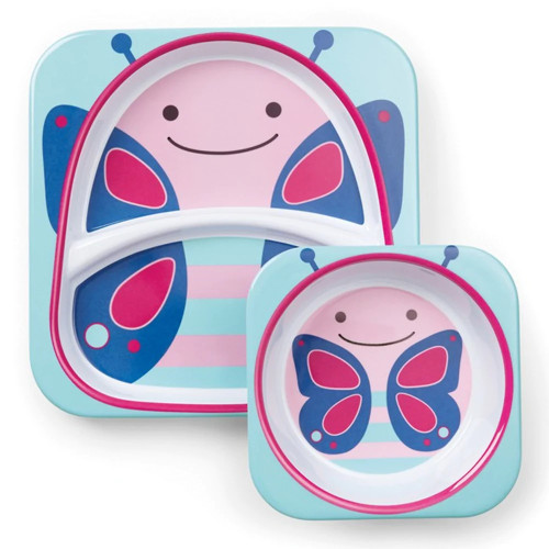 Zoo Melamine Set - Butterfly