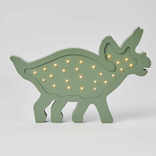 Light - Wooden Triceratops