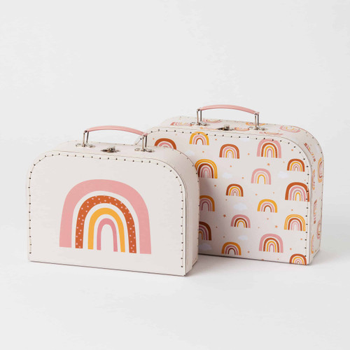 Suitcase Set of 2 - Rainbow