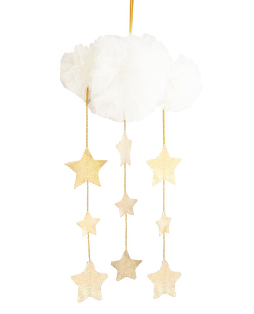 Mobile - Tulle Cloud - Ivory & Gold