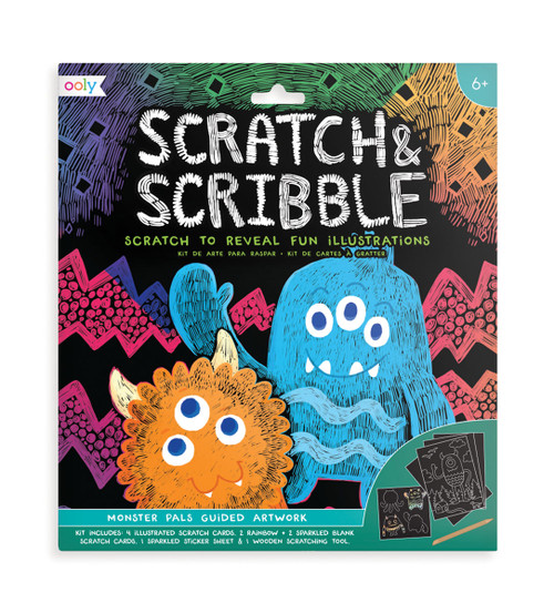Scratch & Scribble - Monsters