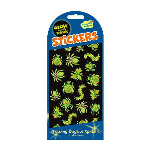 Mini Stickers - Glow Bug & Spider