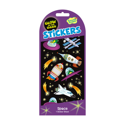 Mini Stickers - Glow Outer Space