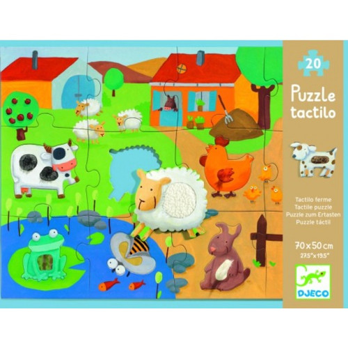 Tactile Farm Puzzle