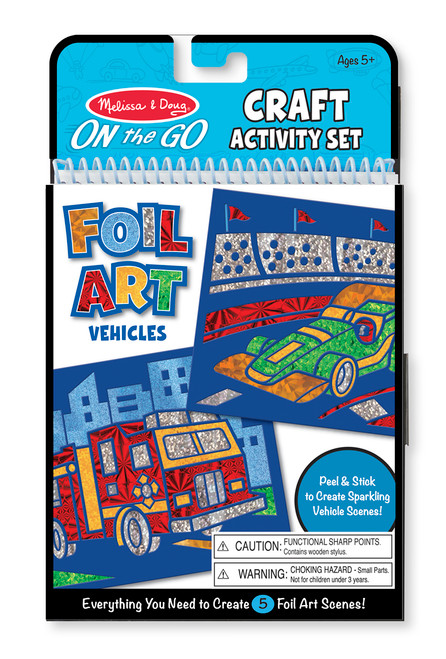 On The Go Foil Art - Vehicles