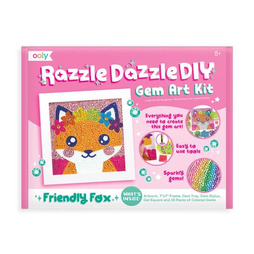 RazzleDazzle DIY Gem Art - Fox