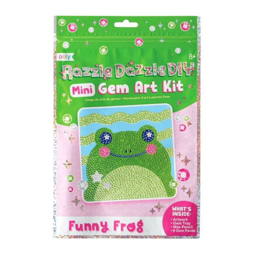 RazzleDazzle DIY Mini Gem Art - Frog