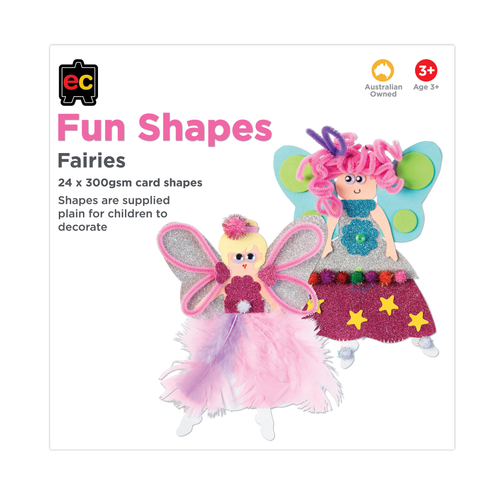 Fun Shapes - Fairies - 24 pieces