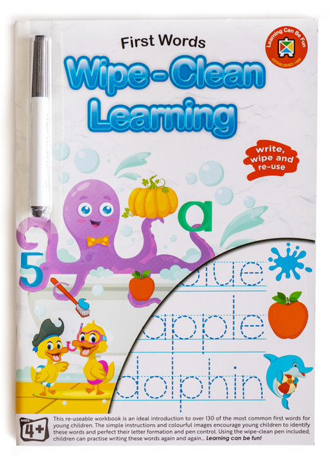 Wipe-Clean Learning - First Words