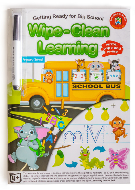 Wipe-Clean Learning - Getting Ready for Big School